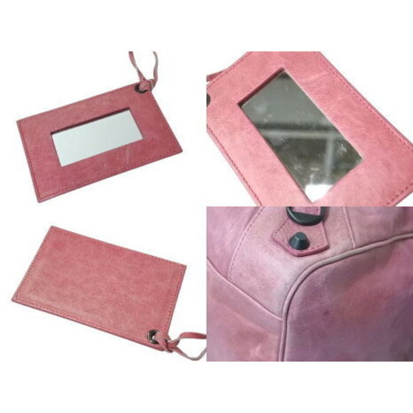 Balenciaga Twiggy Shoulder Bag Pink Lambskin - Picture 6 of 9